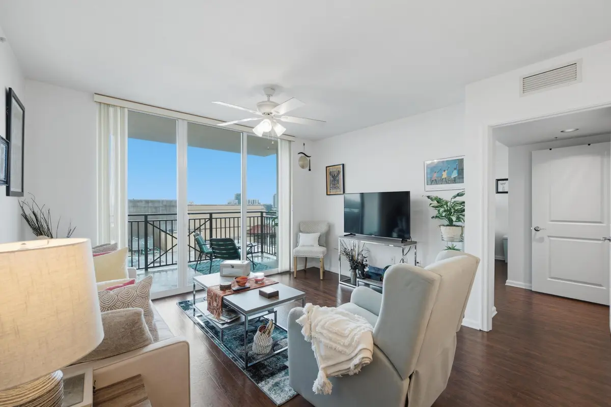 Living Area at 610 W Las Olas Boulevard 1114N, Fort Lauderdale