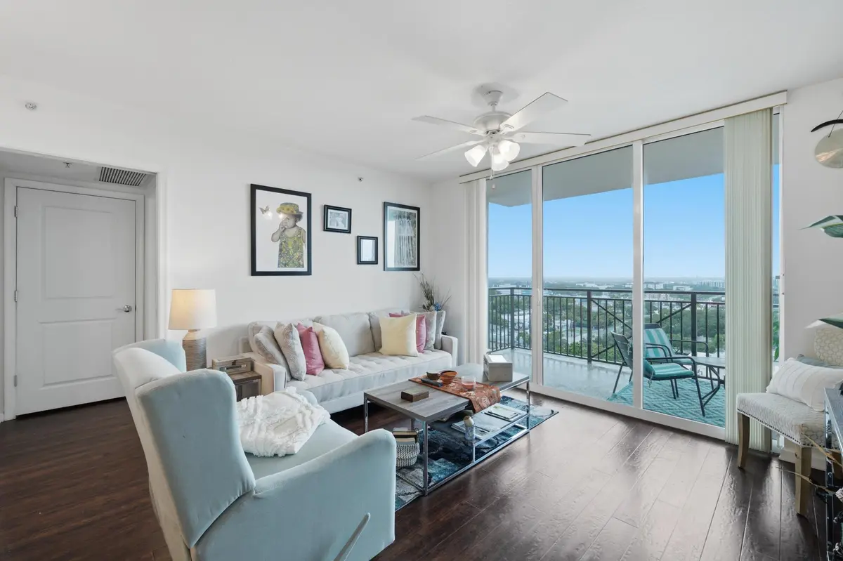 Living Area at 610 W Las Olas Boulevard 1114N, Fort Lauderdale