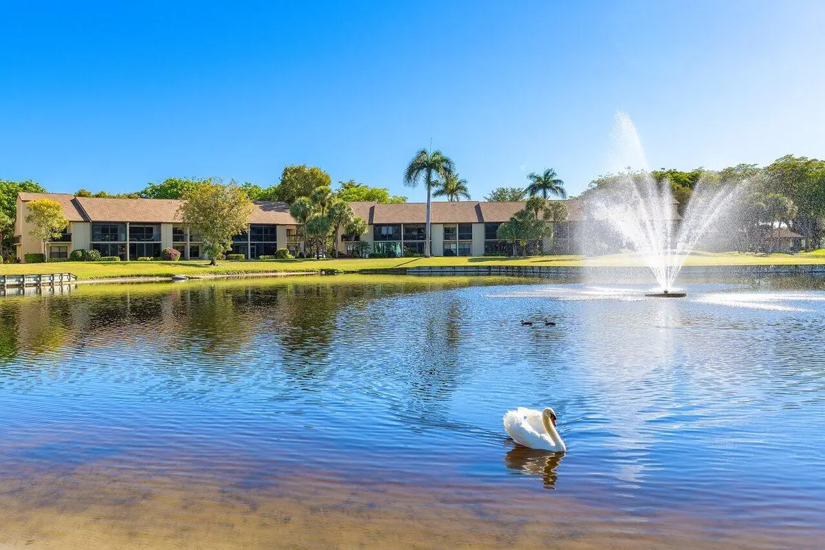 Backyard w/ One of Our Valued Residents at 5154 Oakhill Lane 1014, Delray Beach