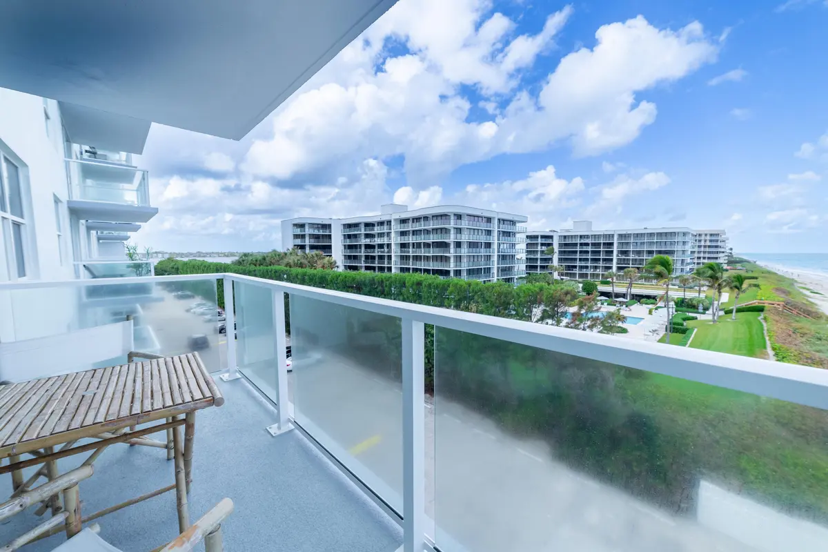 Balcony at 3450 S Ocean Boulevard 408, Palm Beach