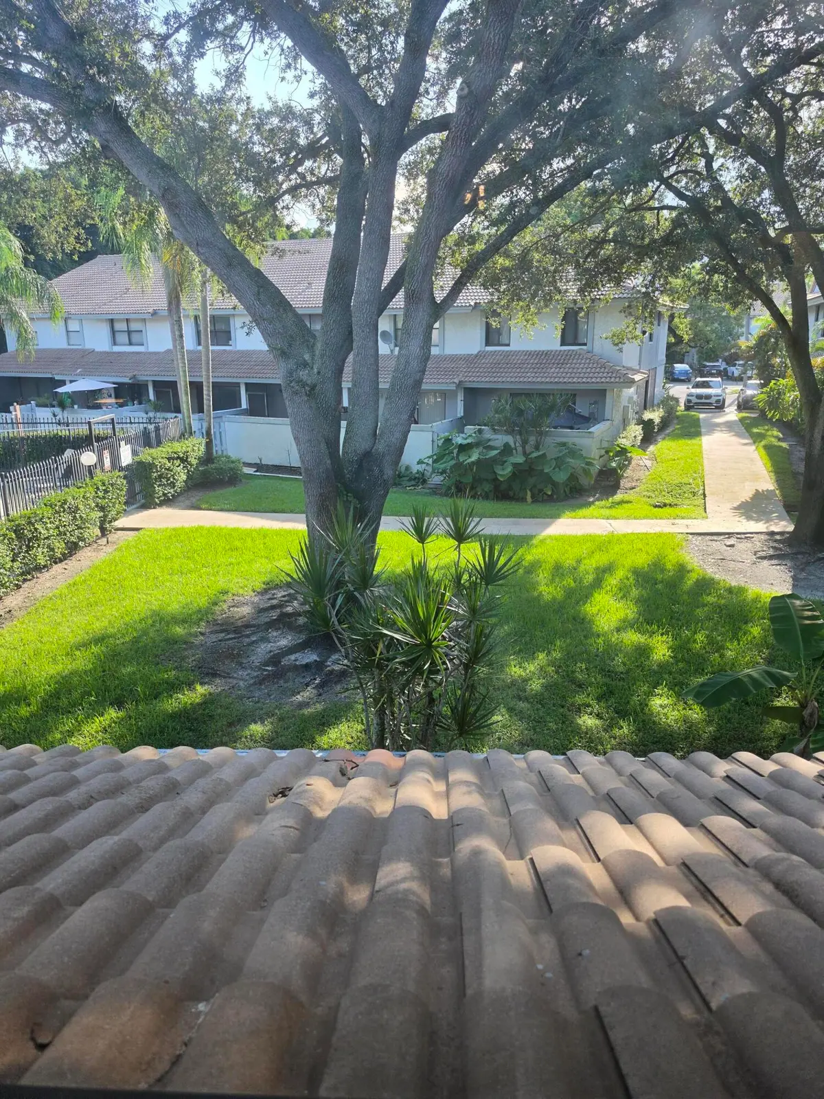 VIEW FROM MASTERBEDROOM at 9809 RIVERSIDE Drive 51-5, Coral Springs