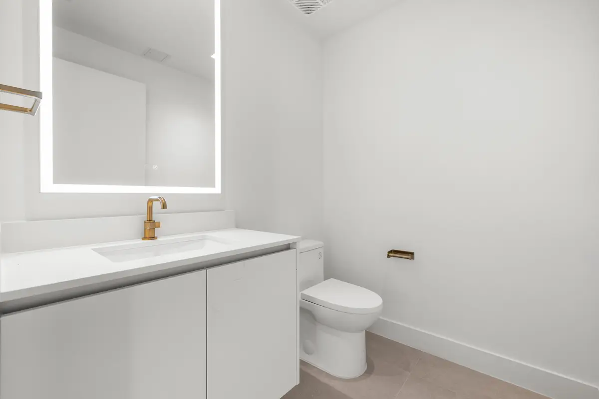 Half Bathroom at 700 NE 24TH Street 4601, Miami
