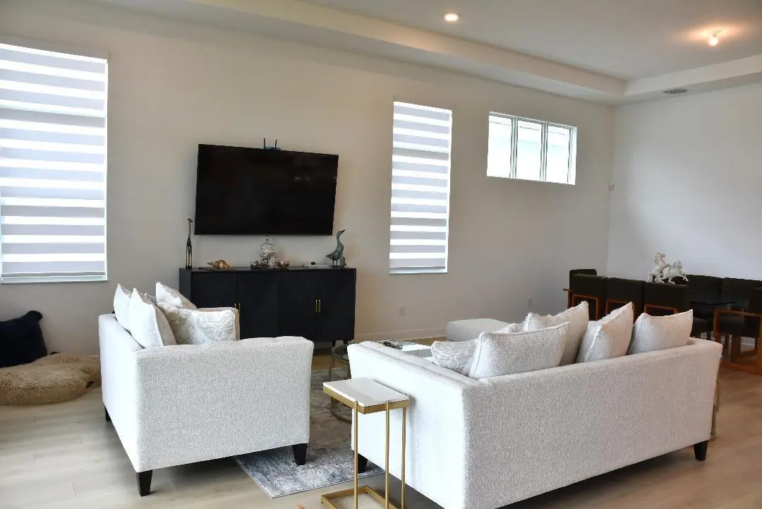 FAMILY ROOM W/DINING TABLE at 15670 Merritt Drive, Westlake
