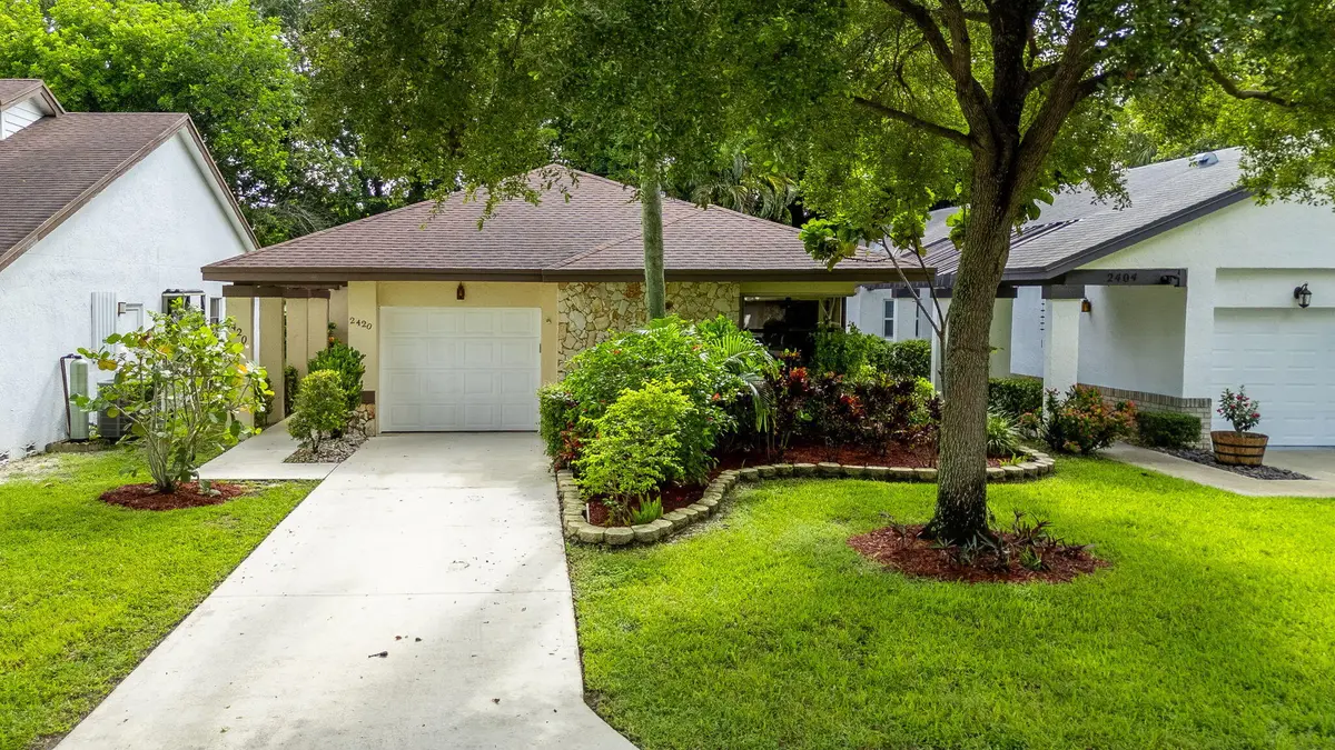 Front of Structure at 2420 Fiddleleaf Avenue, Coconut Creek