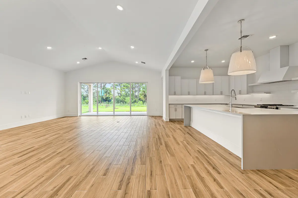 Kitchen, Great Room & Dining Area at 10144 NW FIELD FLOWER Trail 153, Port St. Lucie