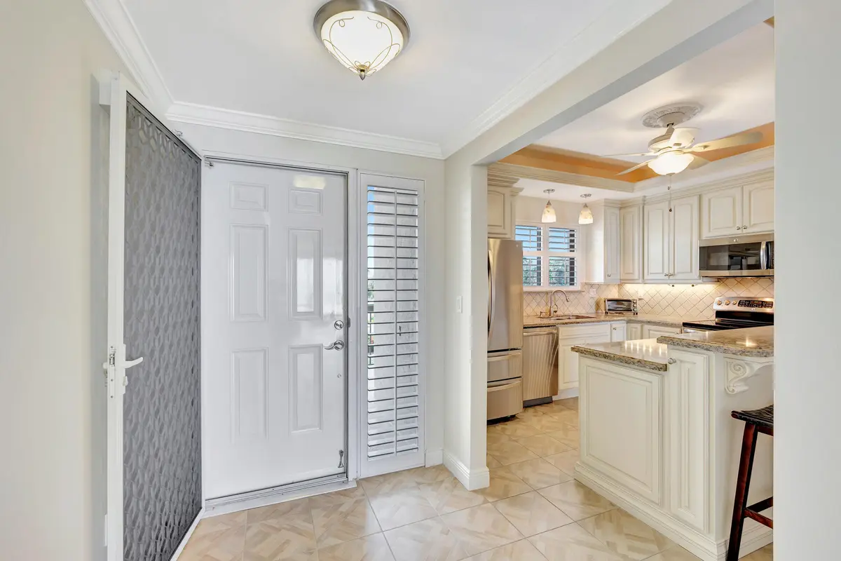 Front Door at 70 CELESTIAL Way 203, Juno Beach