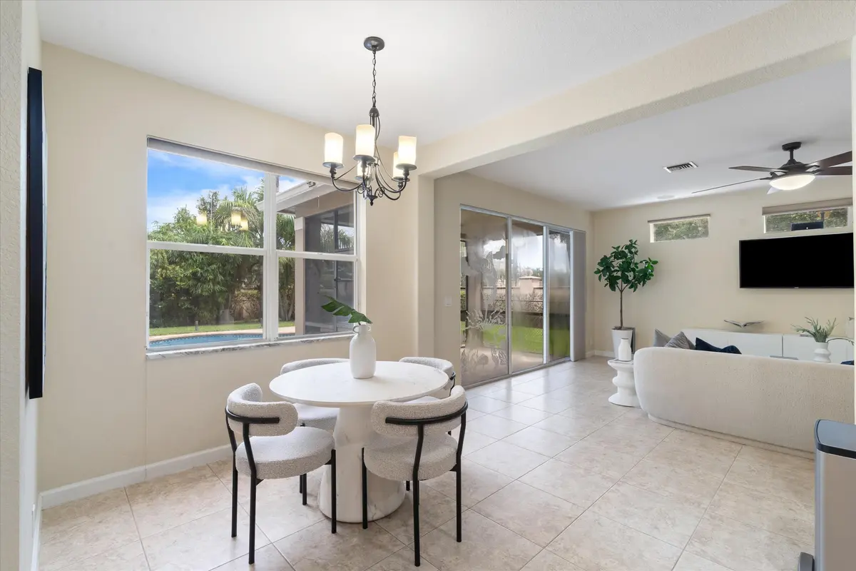 Dining Area at 8501 PORTOBELLO Lane, Palm Beach Gardens
