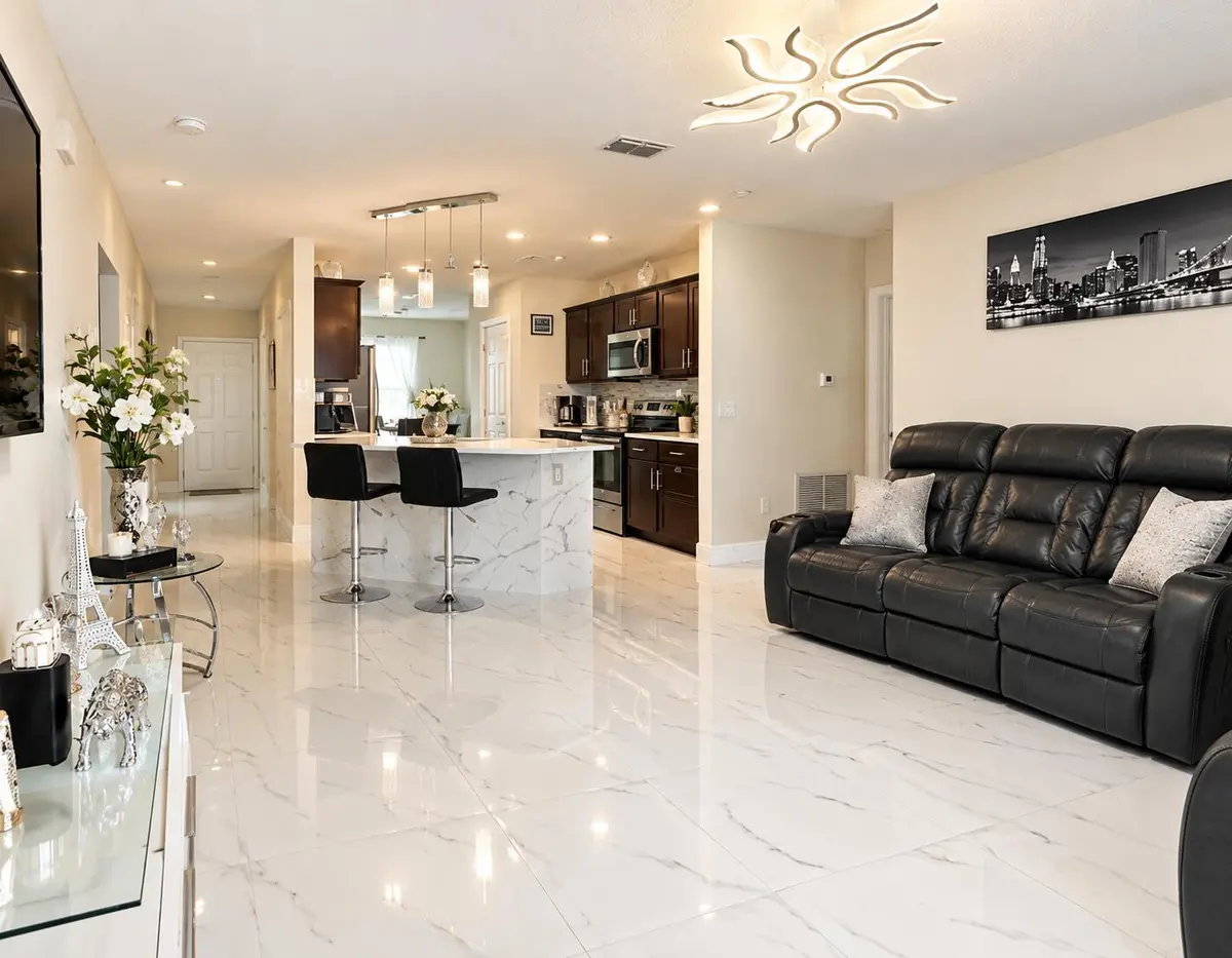 tv room at 2373 SW BARBER Lane, Port St. Lucie