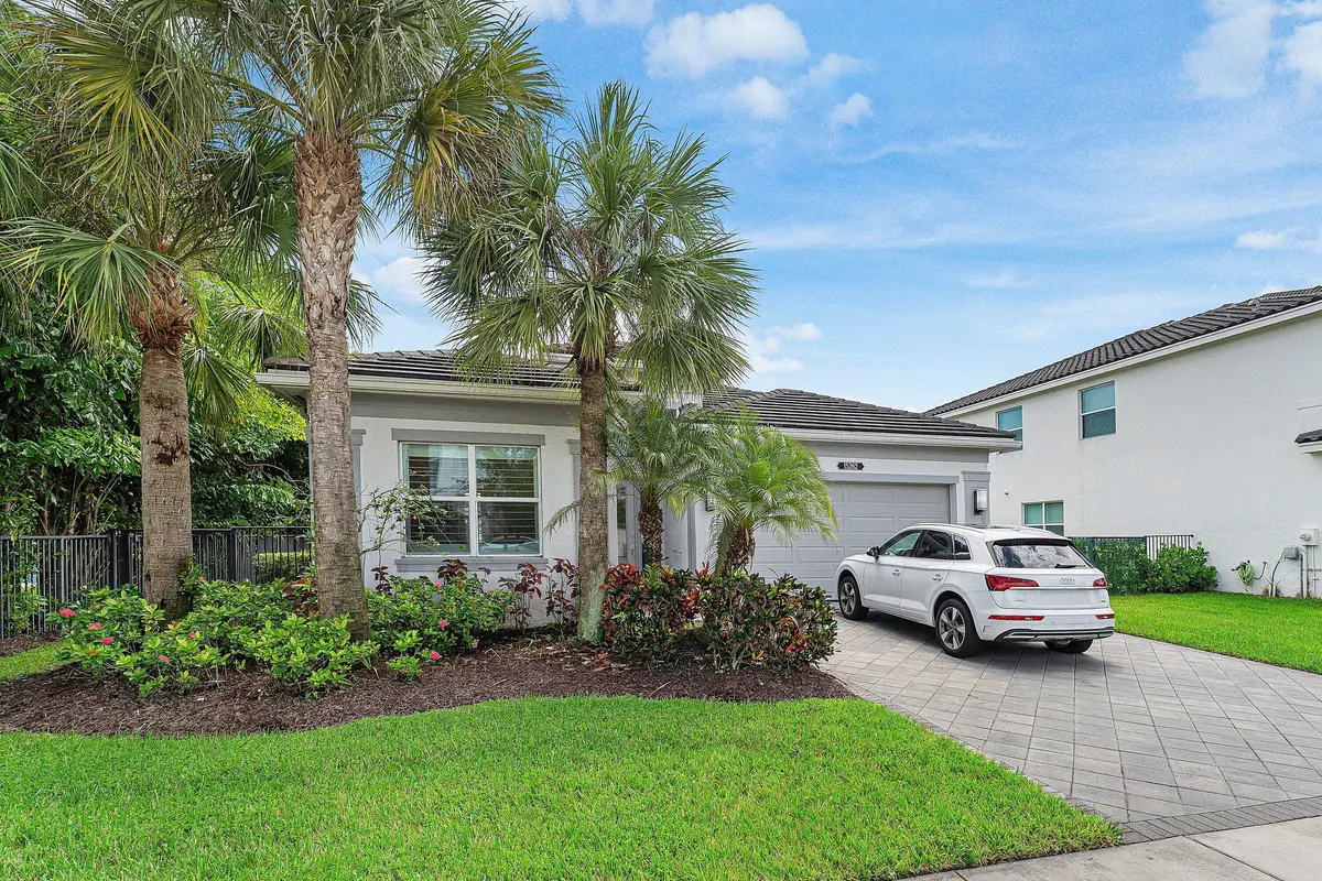 Exterior Front at 15262 Cherry Creek Lane, Delray Beach