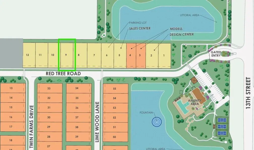 9 map at 1403 Red Tree Lane Ashby 009, Vero Beach