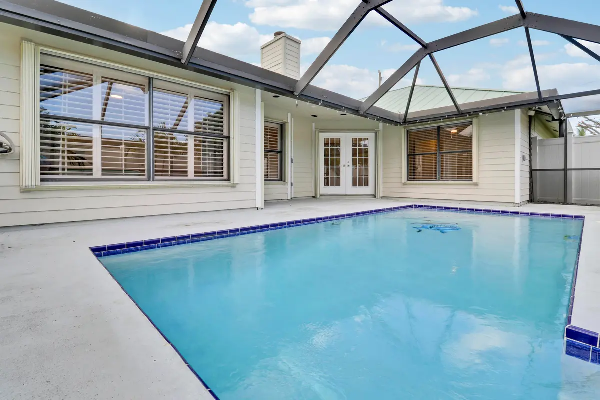 Pool Area at 6208 Michael Street, Jupiter