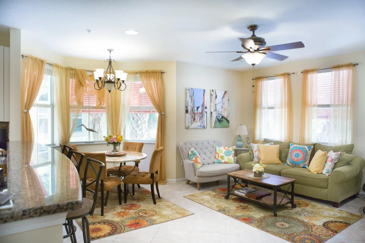 Living room at 1264 VIA DE FOSSI, Boynton Beach