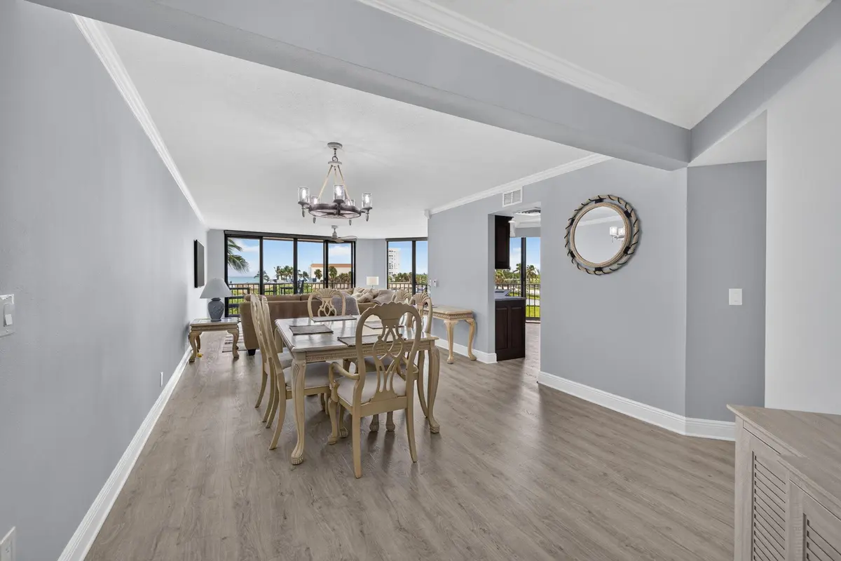 DINING AREA at 9650 S Ocean Drive 210, Jensen Beach