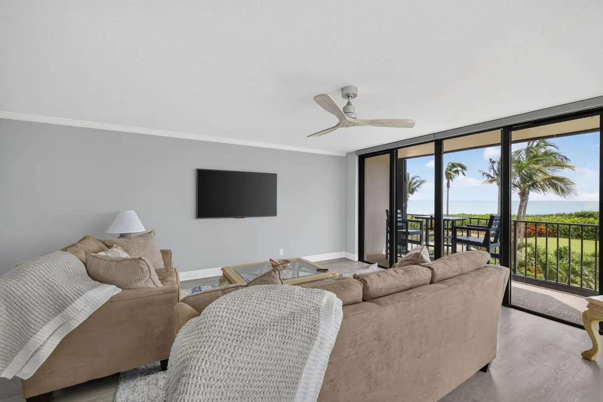LIVING ROOM at 9650 S Ocean Drive 210, Jensen Beach