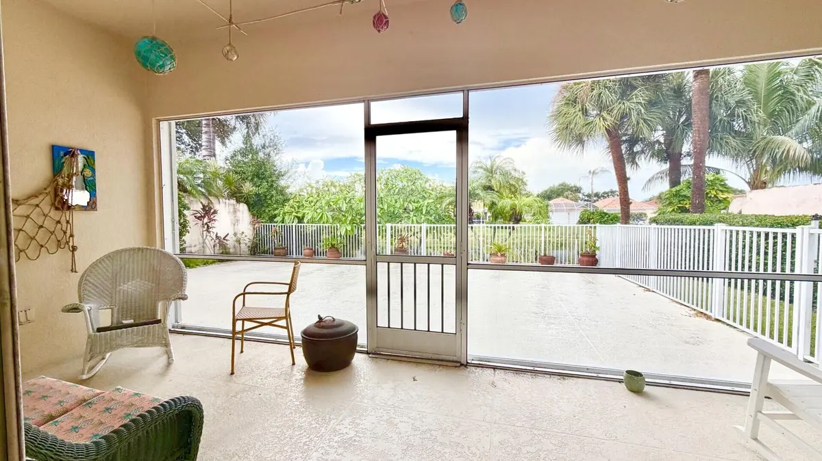 Screened Lanai at 2683 Irma Lake Drive, West Palm Beach