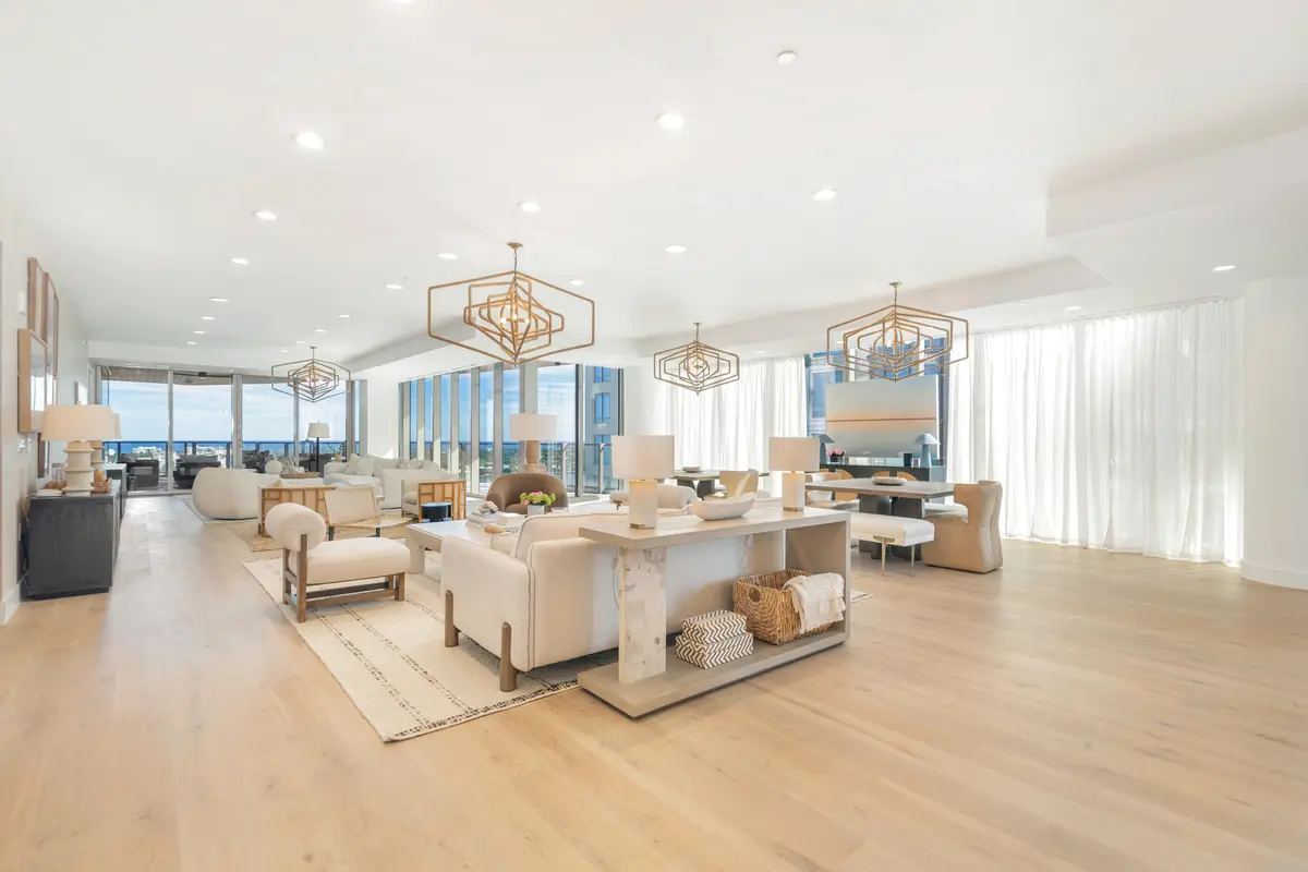 Open Floor Plan at 1333 S FLAGLER Drive 1202, West Palm Beach