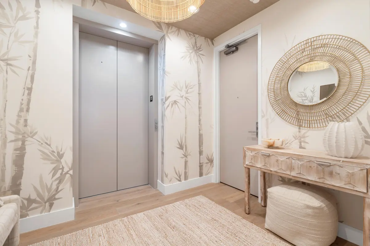 Entryway/Private Elevator at 1333 S FLAGLER Drive 1202, West Palm Beach