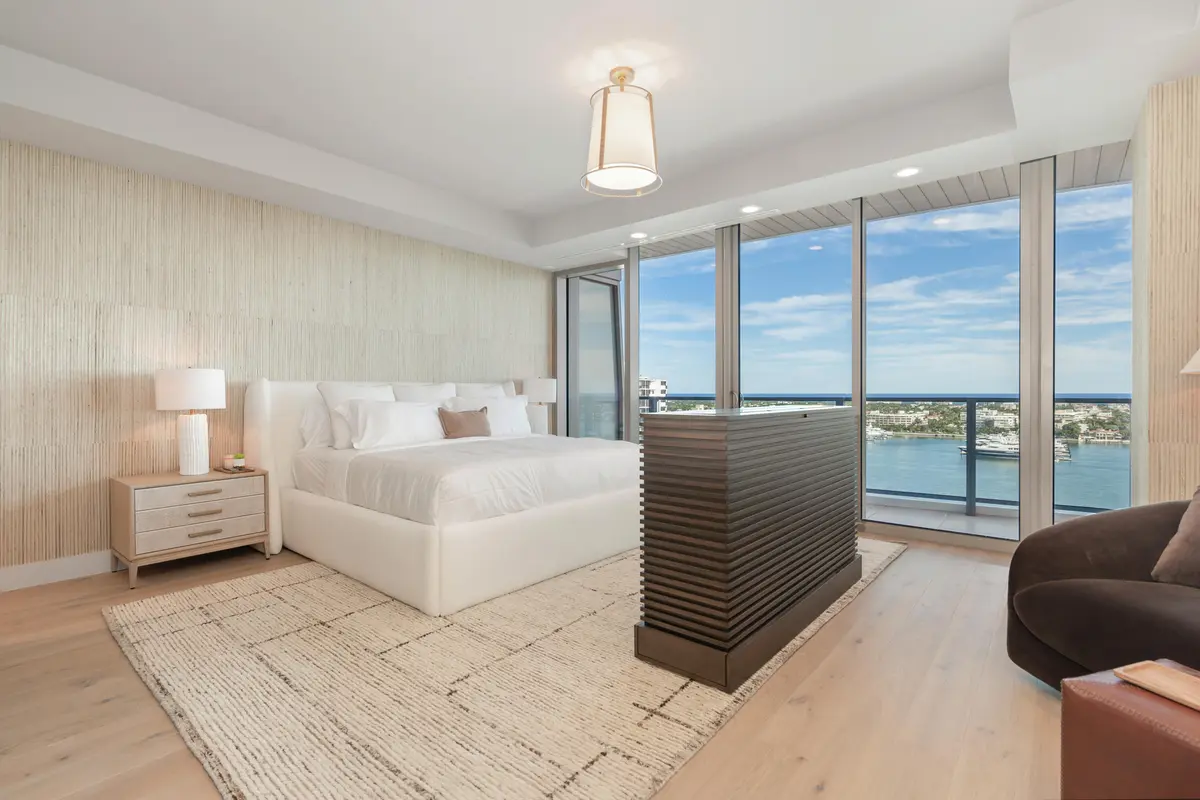 Primary Bedroom at 1333 S FLAGLER Drive 1202, West Palm Beach