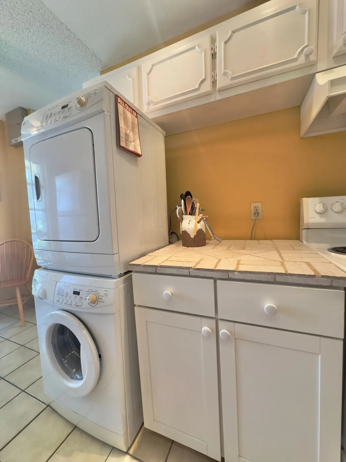 WASHER AND DRYER at 1121 BOXWOOD Drive 36-C, Delray Beach