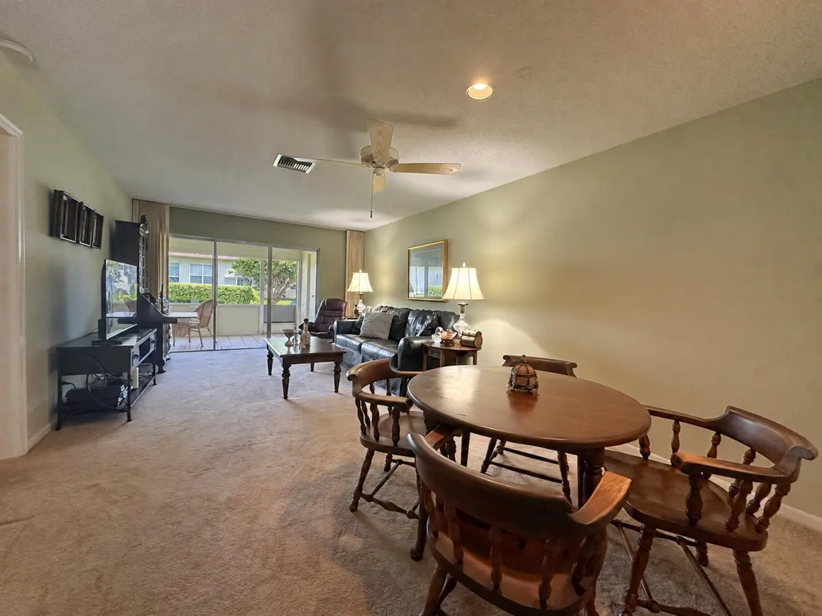 DINING AREA at 1121 BOXWOOD Drive 36-C, Delray Beach