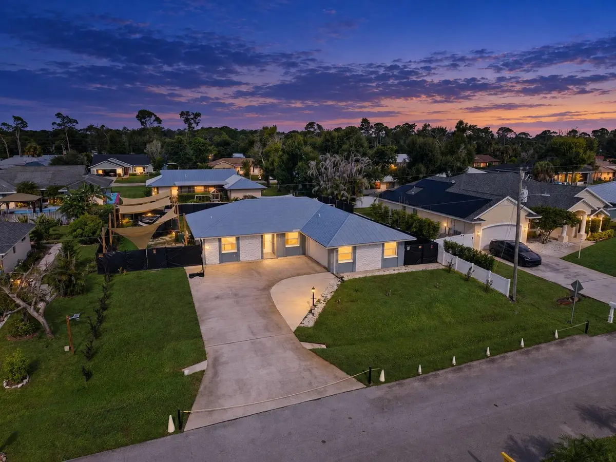 Aerial View at 5111 EAGLE Drive, Fort Pierce