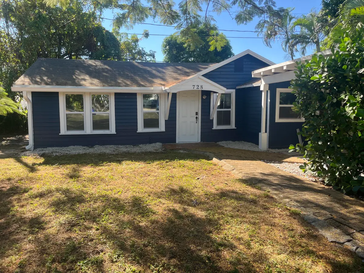 Front View at 728 TALLADEGA Street, West Palm Beach