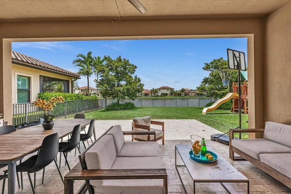 Patio at 12143 S Baypoint Circle, Parkland
