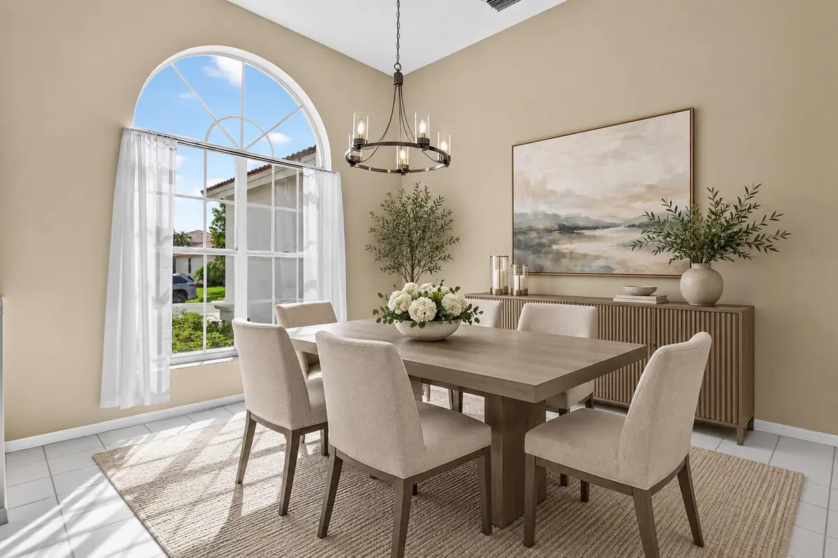 Dining Area at 10031 Lexington Estates Boulevard, Boca Raton