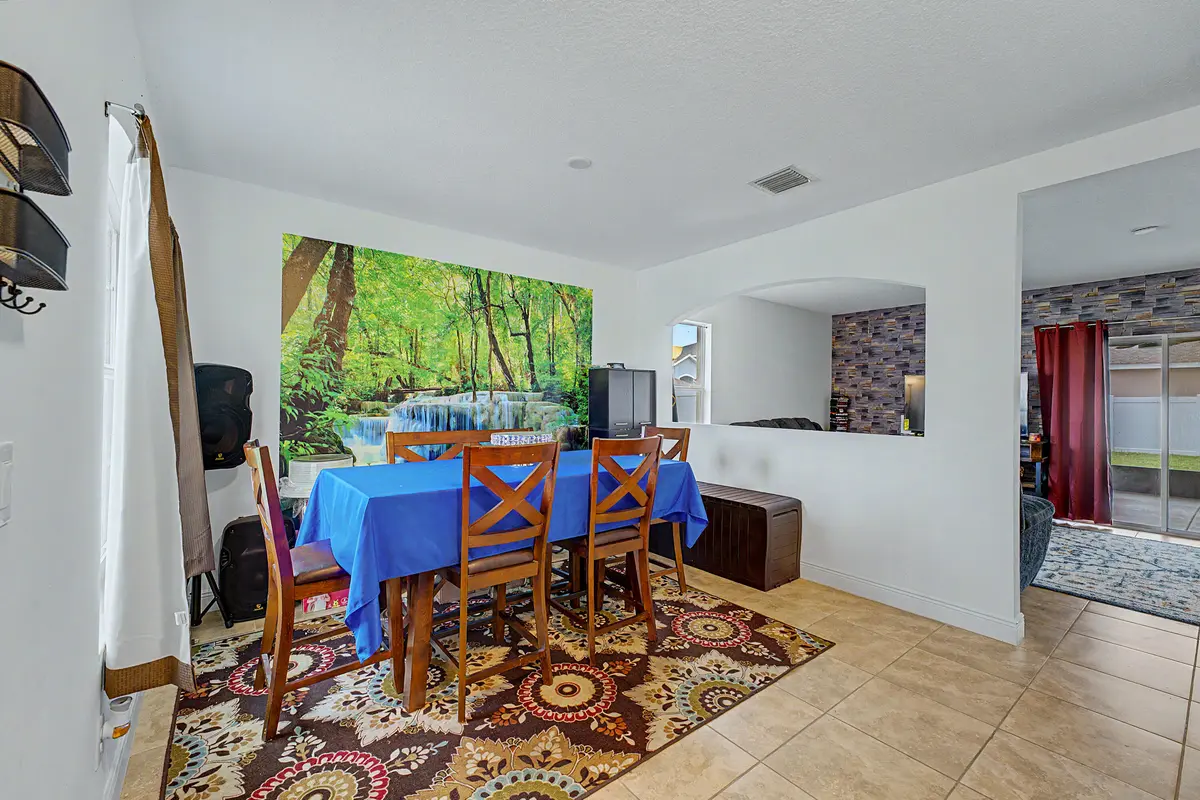 Dining/Living Area at 416 Seafoam Circle, Fort Pierce