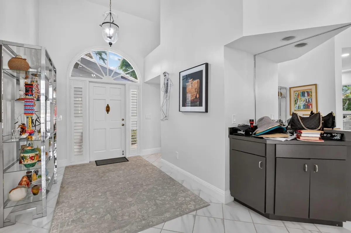 Foyer entry at 7777 TRAVLERS TREE Drive, Boca Raton