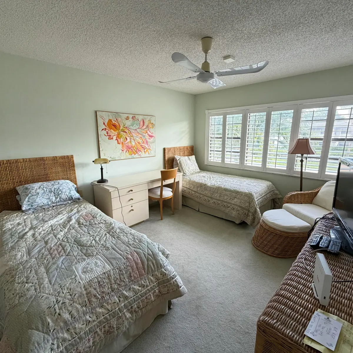Guest Bedroom at 28 SOUTHPORT Lane B, Boynton Beach