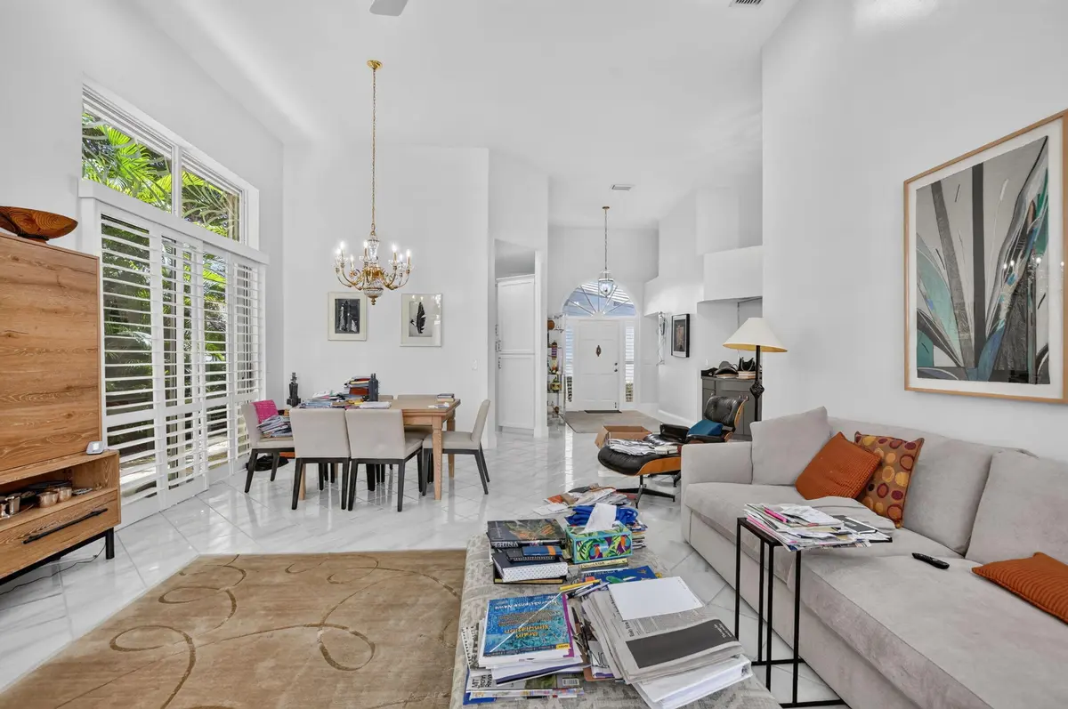 Living area at 7777 TRAVLERS TREE Drive, Boca Raton