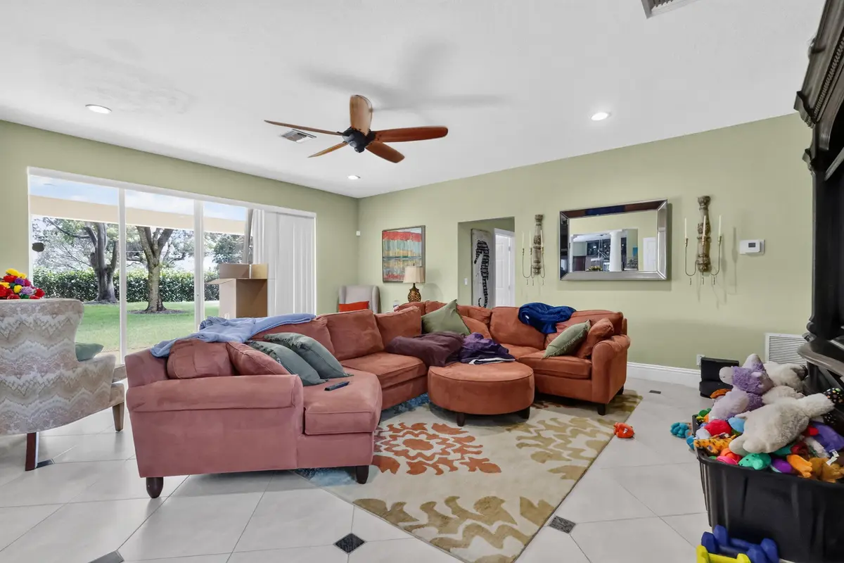 Family Room at 7280 SERRANO Terrace, Delray Beach
