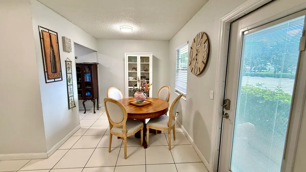 Dining Area at 1037 ASHBY D, Deerfield Beach
