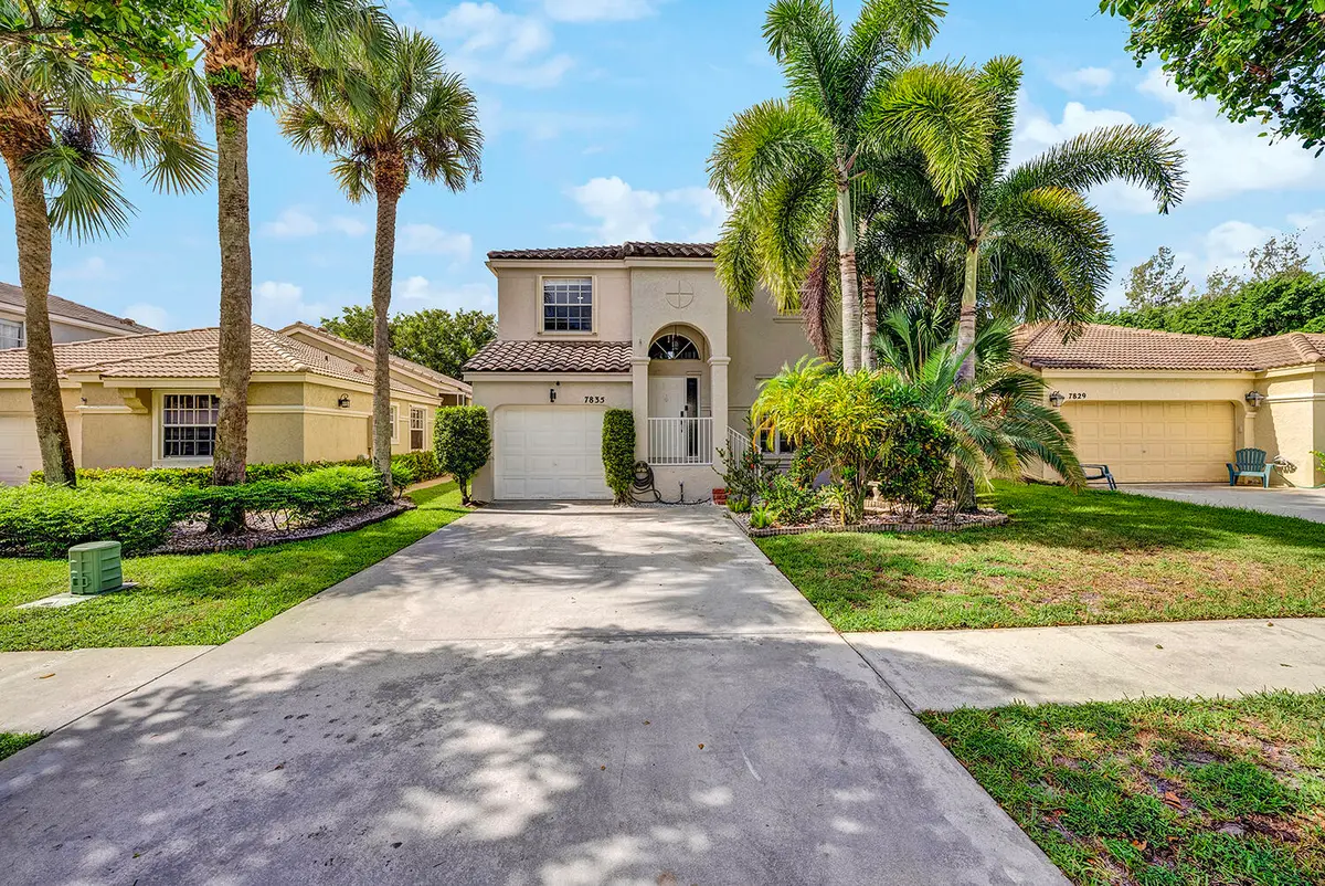 Front of Home at 7835 Rockport Circle, Lake Worth