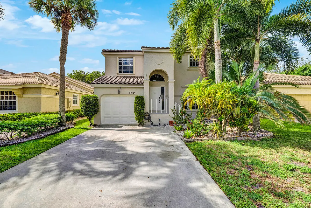 Front of Home at 7835 Rockport Circle, Lake Worth