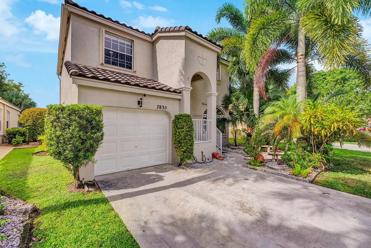Front of Home at 7835 Rockport Circle, Lake Worth