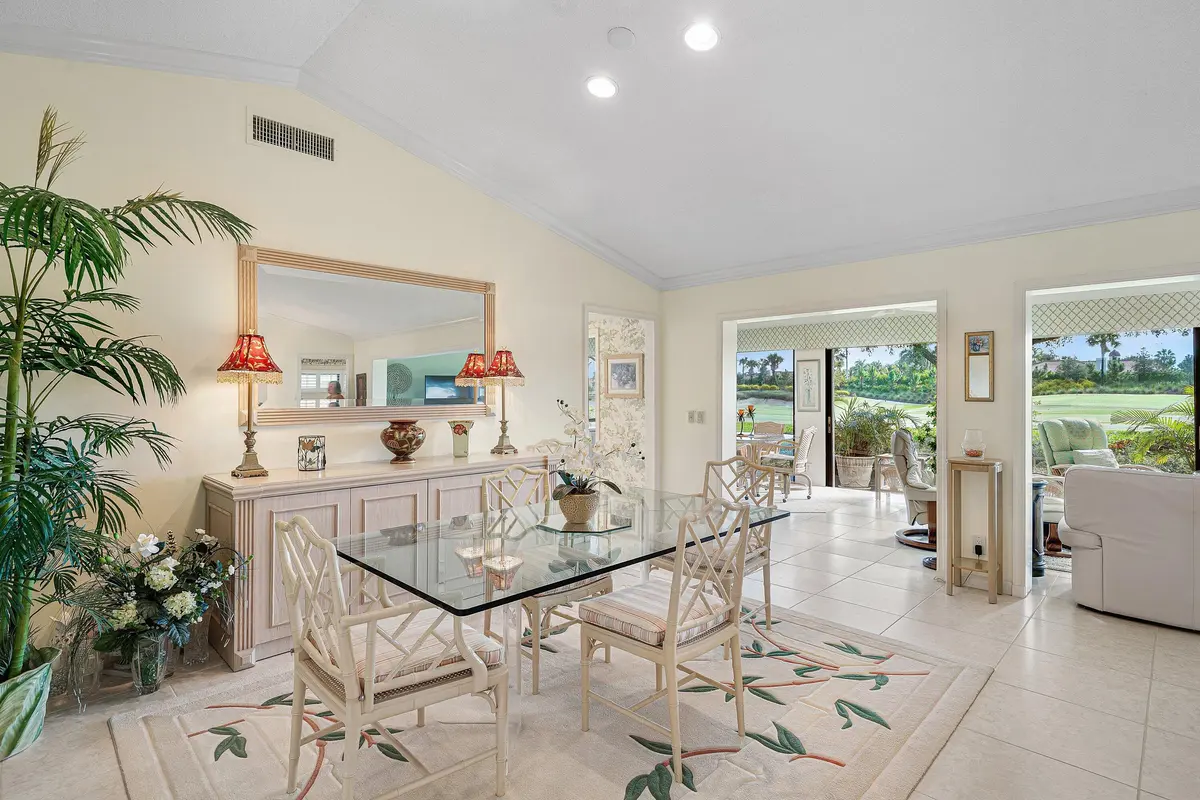 Dining Area at 10620 Limeberry Drive, Boynton Beach