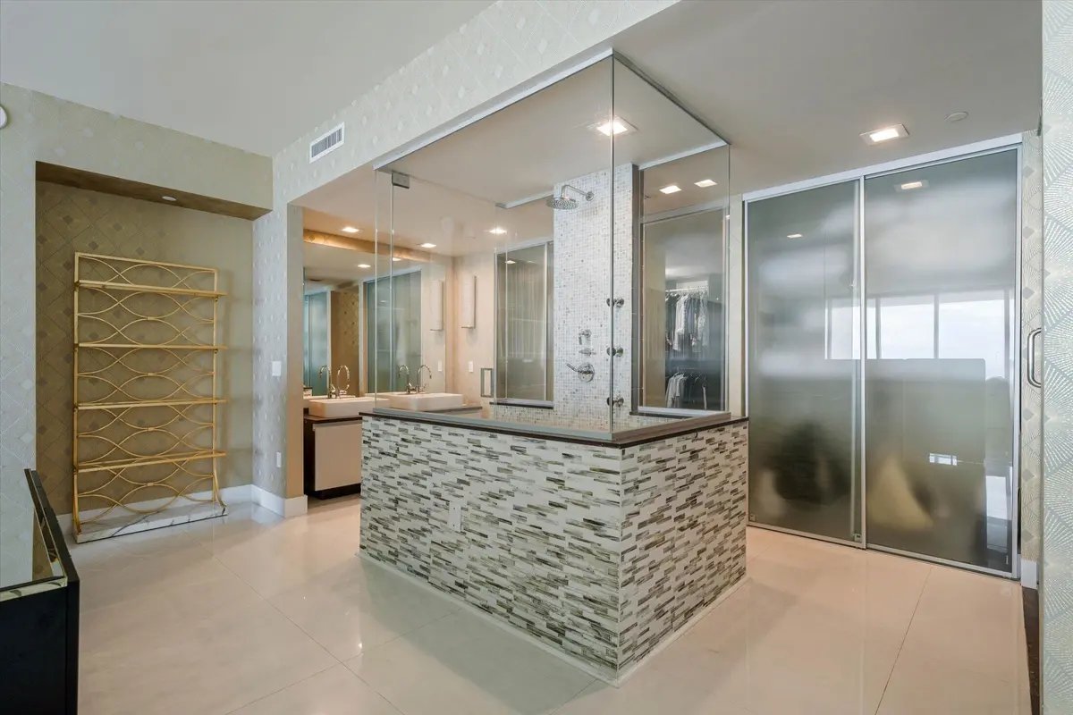 Primary Bathroom at 1040 Biscayne Boulevard 4202, Miami