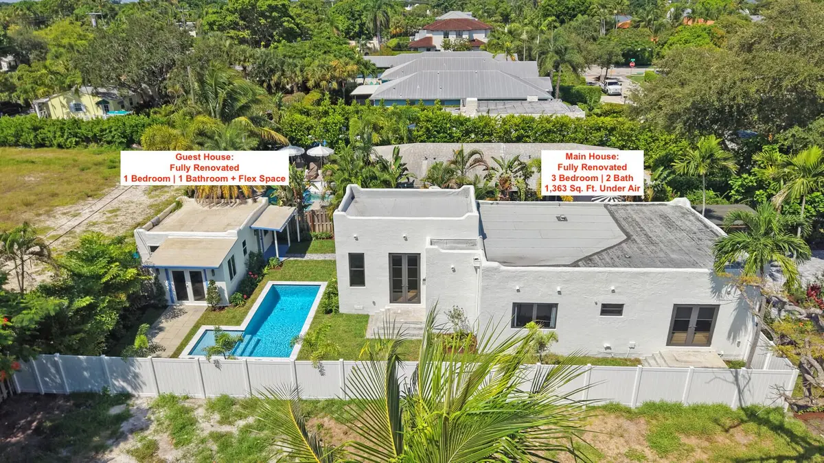 East Delray Oasis + Guest House at 222 NE 9TH Street, Delray Beach
