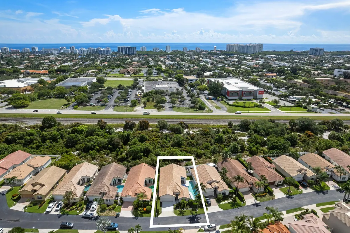 Aerial at 7140 NW TURTLE Walk, Boca Raton