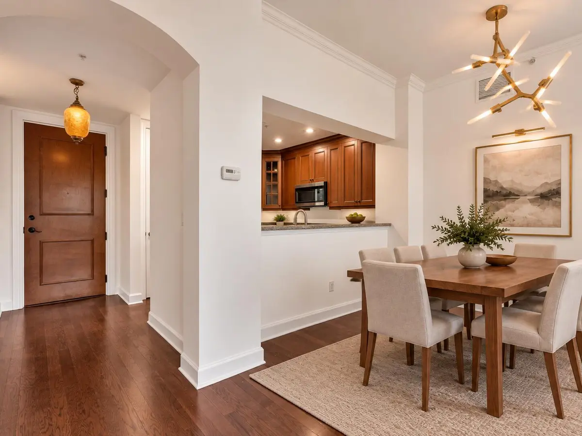Dining Room to Entrance Foyer at 200 NE 2nd Avenue 310, Delray Beach