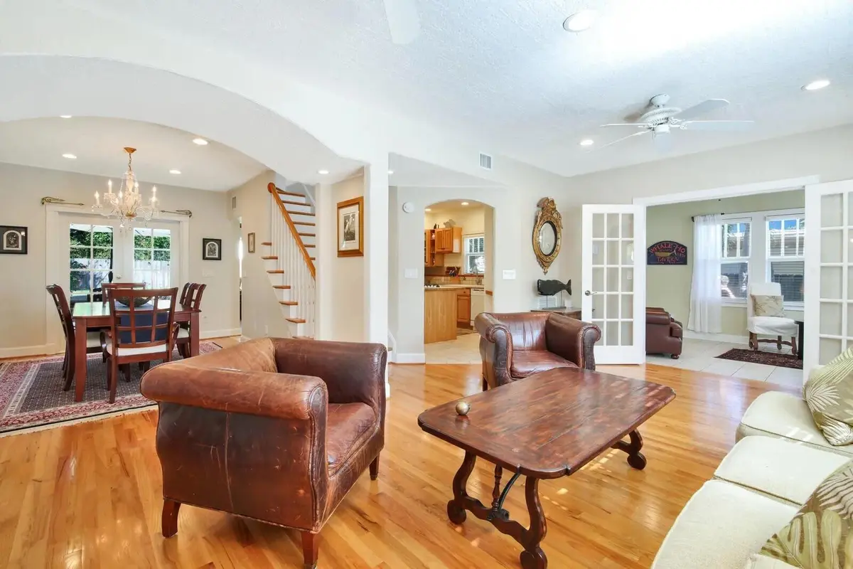 Living Room at 607 Flamingo Drive, West Palm Beach