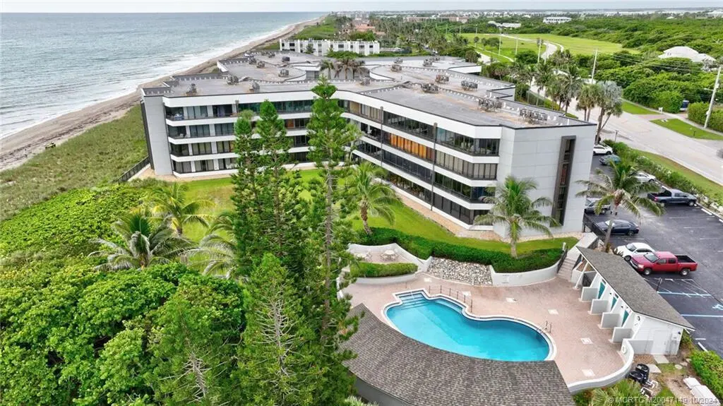 Suntide areial from North-East side at 1357 NE OCEAN Boulevard 205, Stuart