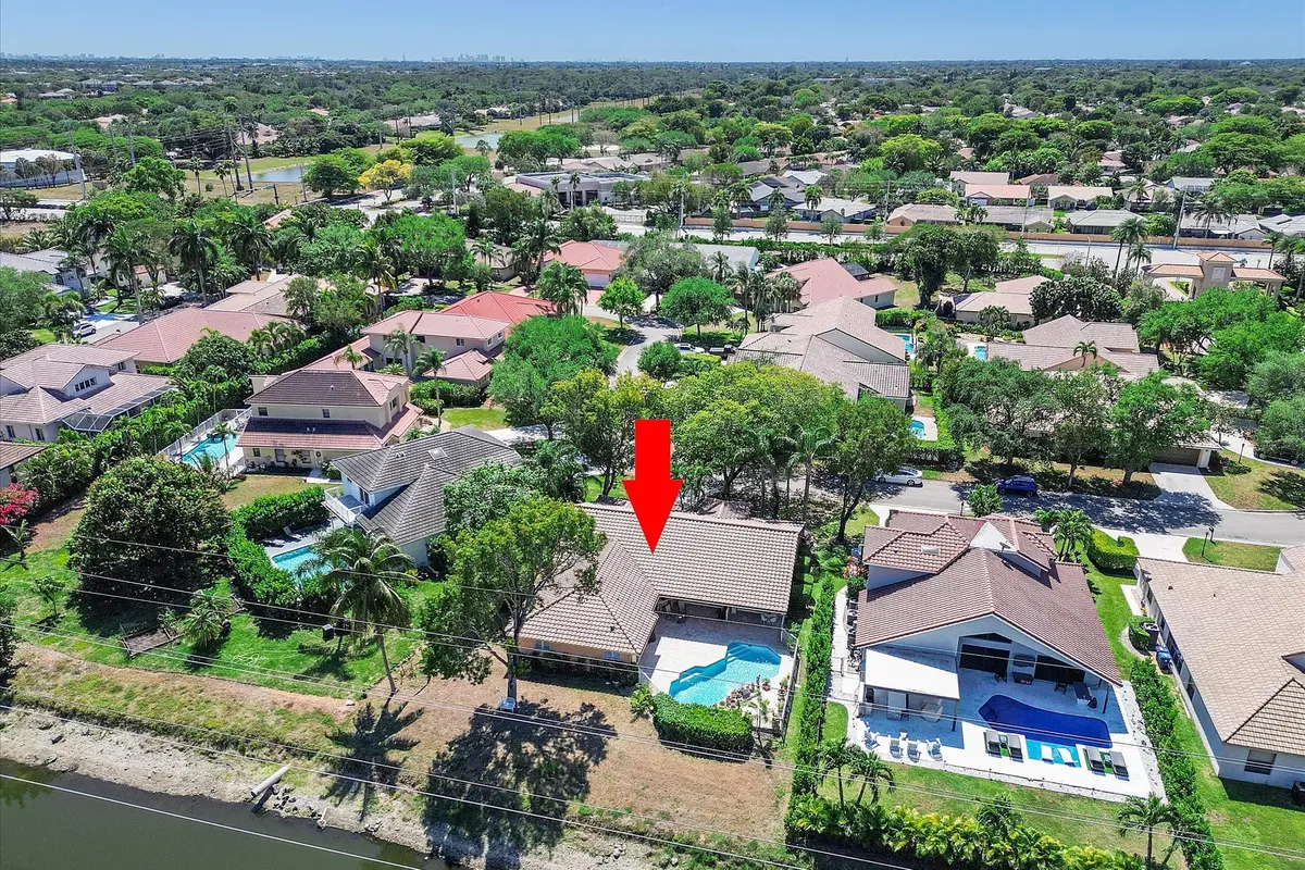 Aerial View at 4636 ROTHSCHILD Drive, Coral Springs