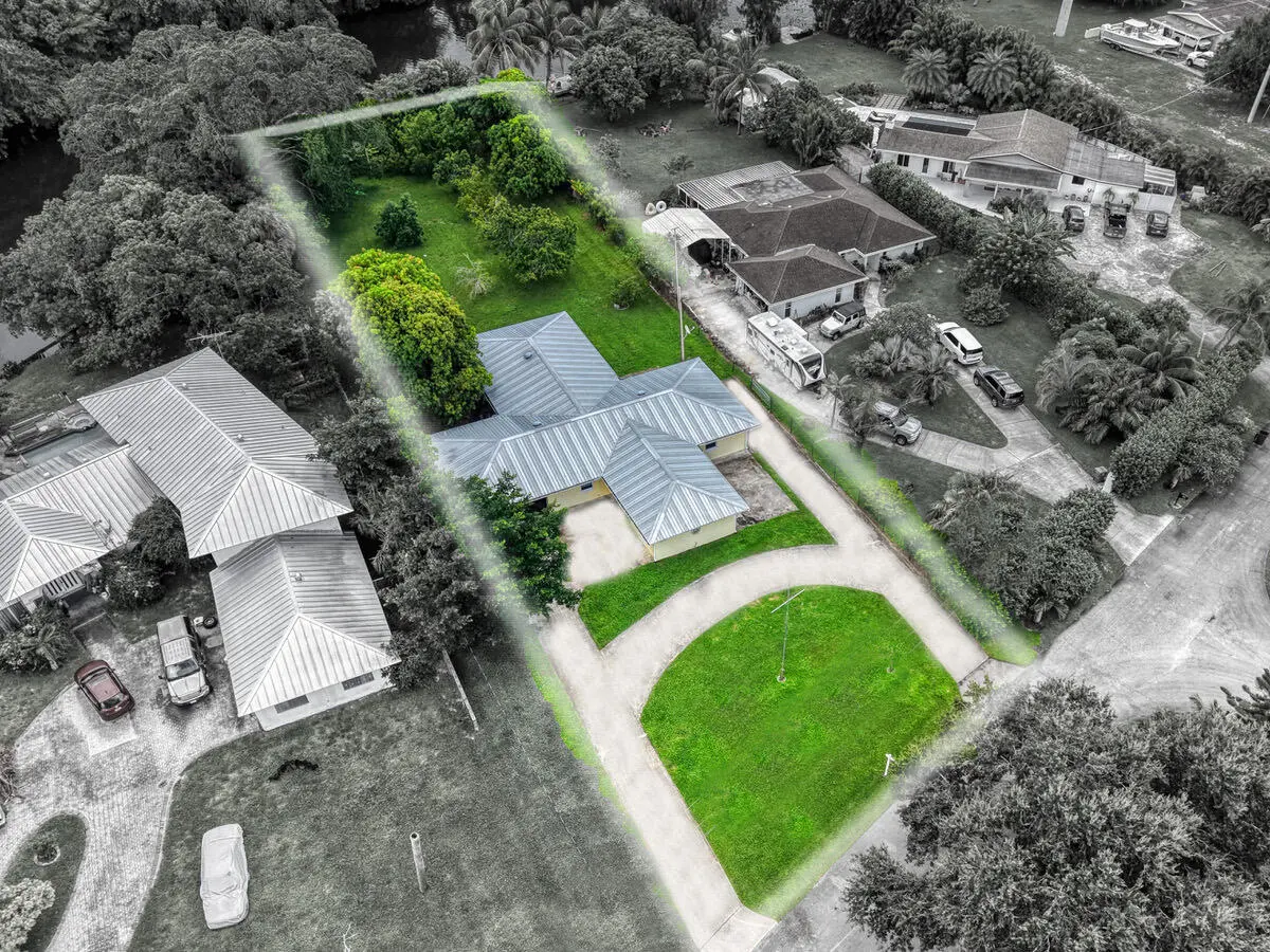 1 Aerials Front (2) at 446 SANTA FE Road, West Palm Beach