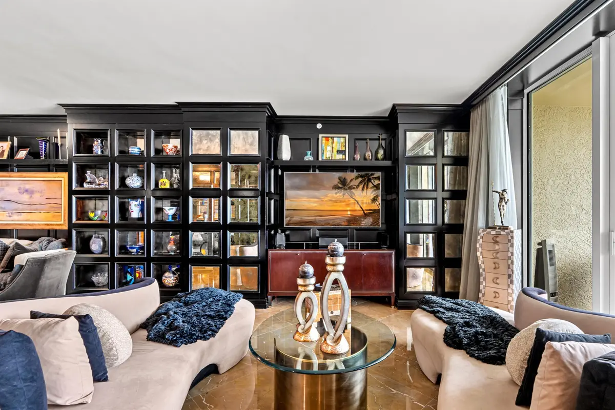 LIVING ROOM at 1063 Hillsboro Mile 403, Hillsboro Beach