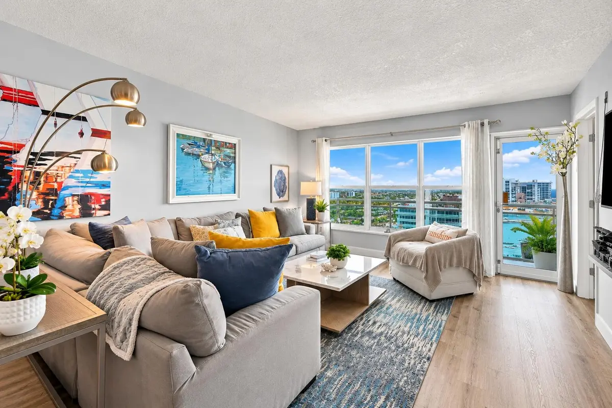 Living room (8) at 3900 Galt Ocean Drive 2415, Fort Lauderdale