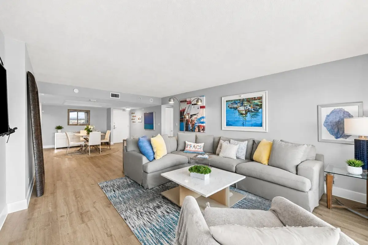 Living room. at 3900 Galt Ocean Drive 2415, Fort Lauderdale