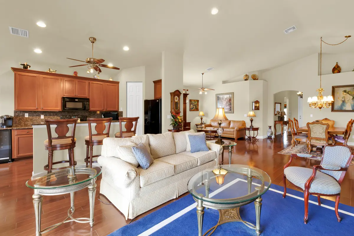 Living Room towards Kitchen at 6396 LENNOX Lane, Vero Beach